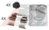 CARRAB BP 2397 Accessory Kit, disc brake pads
